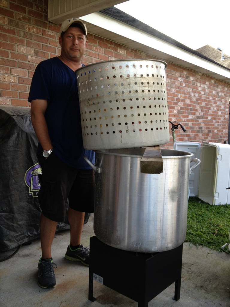 The St. Romain Cooker - The Original Multi-Jet Natural Gas Burner  Never  run out of propane in the middle of a crawfish boil again, the Bayou Boiler  is the first multi-jet